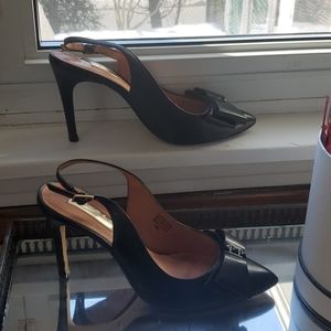 Halogen bow high heels 4"